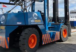 Saxon Wharf's New Drystack Forlift LR