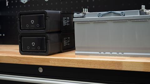 BOS battery working with lead acid cell