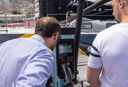 Aqua 200 HPC satellite with Touch Screen & RFID reader (Credit Aqua superPower Ltd)