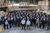 The Team at Cockwells Modern & Classic Boatbuilding - Image Credit Cockwells - December 2023